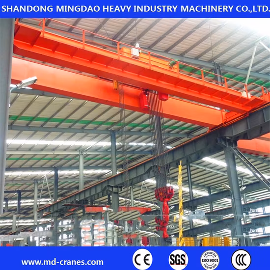 Manufacturer Supply Overhead Bridge Crane Use Double Beam End Carriage